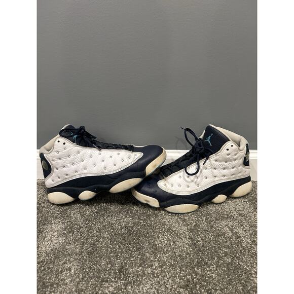 Nike Air Jordan 13 Retro 'Obsidian' Mens Size 9 Basketball Shoes 414571-144 - Picture 1 of 8
